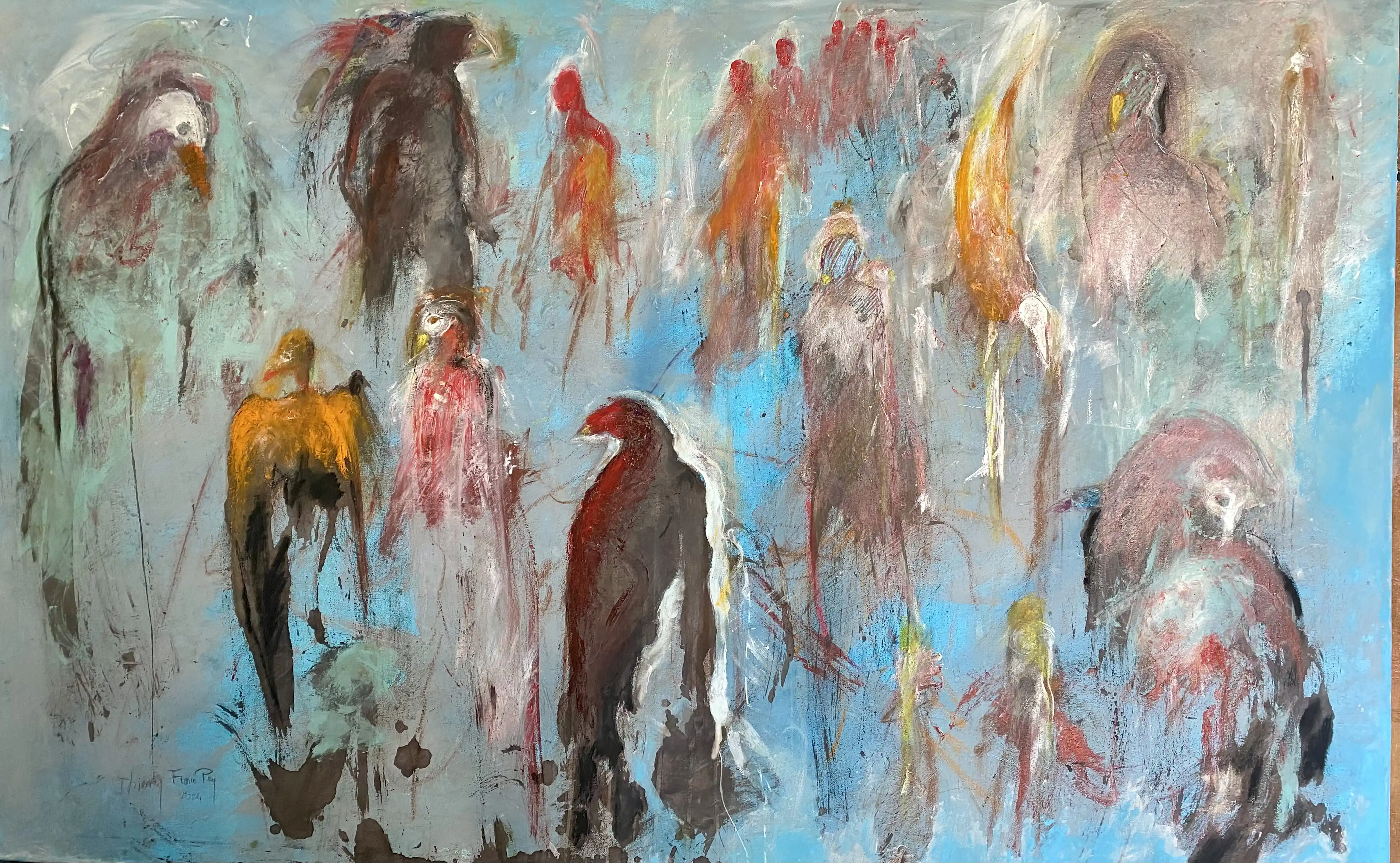 Le quotidien des hommes oiseaux – Thierry France Pey